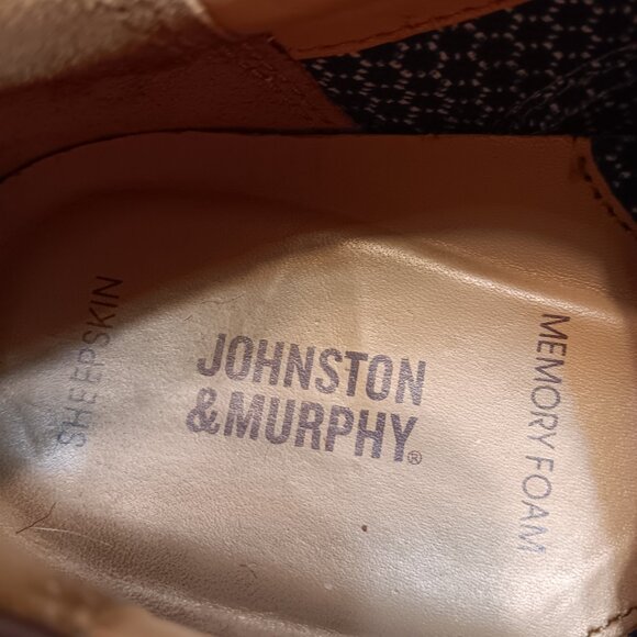 Johnston & Murphy men's 'McGuffey' Plain Toe memory foam derby shoes sz 9.5 M - Picture 15 of 16